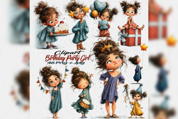 Bringing Joy to Life: The Ultimate Guide to Birthday Girl Clipart PNG Party Sets