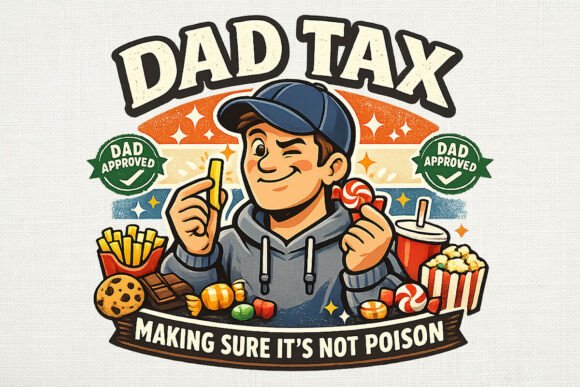 Dad Tax Funny Making Sure PNG Design Guide
