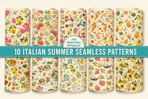 Italian Summer Seamless Patterns: A Practical Evaluation