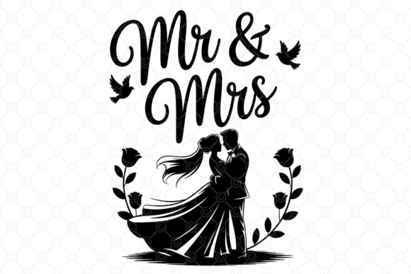 Mr and Mrs SVG, Wedding Couple SVG, 06: A Practical Guide for Crafters