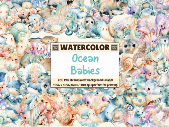 Ocean Babies Watercolor Clipart: A Practical Guide for Creators