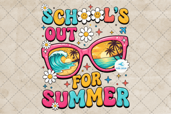 School’s Out for Summer Teacher PNG